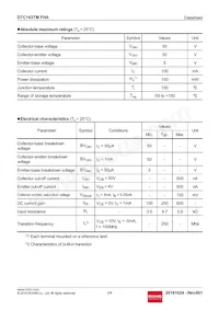 DTC143TMFHAT2L Datasheet Page 2