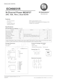 ECH8651R-TL-HX Datasheet Copertura