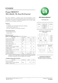 ECH8659-M-TL-H Datenblatt Cover