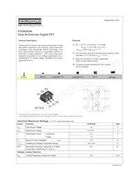 FDG6303N-F169 Datasheet Page 2