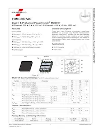 FDMC8097AC Datasheet Page 2