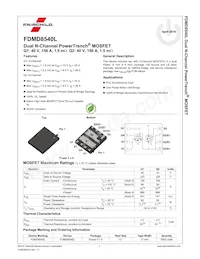 FDMD8540L Datasheet Page 2