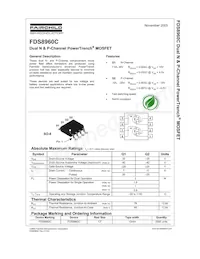 FDS8960C Datenblatt Seite 2