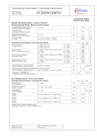 FF200R12MT4BOMA1 Datasheet Pagina 3