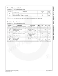 FJV4113RMTF Datasheet Page 3