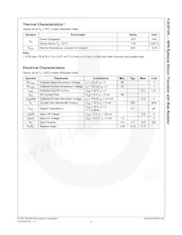 FJX3014RTF Datasheet Page 3