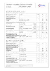 FP30R07U1E4BPSA1 Datasheet Pagina 3