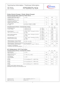 FP50R07U1E4BPSA1 Datasheet Page 5