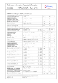 FP50R12KT4GB15BOSA1 Datasheet Page 4