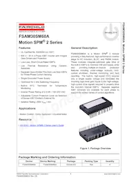 FSAM30SM60A Datasheet Page 2