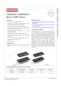 FSB50250AT Datasheet Page 2