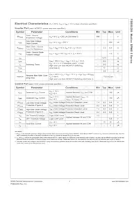 FSB50250S Datasheet Page 5
