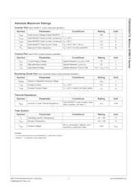 FSB50250UTD Datasheet Page 3