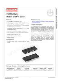 FSB50450US Datasheet Page 2