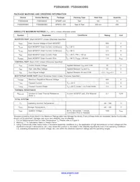 FSB50650B Datasheet Page 2
