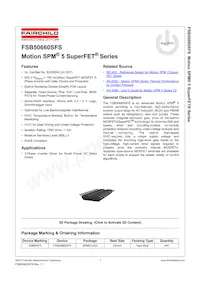 FSB50660SFS Datasheet Page 2