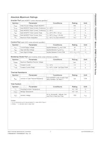 FSB50660SFT Datasheet Page 3