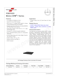 FSB70325 Datasheet Page 2