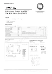 FW216A-TL-2W Datasheet Cover