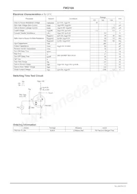 FW216A-TL-2W數據表 頁面 2