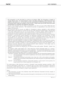 HD1A3M(0)-T1-AZ Datasheet Page 8