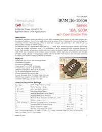 IRAM136-1060A Datenblatt Cover