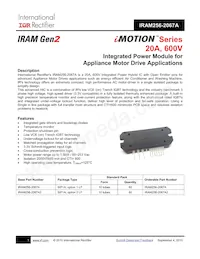 IRAM256-2067A2數據表 封面