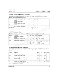 IRAM336-025SB3 Datasheet Page 3