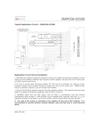 IRAM336-025SB3 Datasheet Page 7