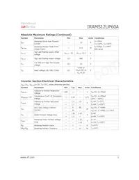 IRAMS12UP60A-2 Datasheet Page 3