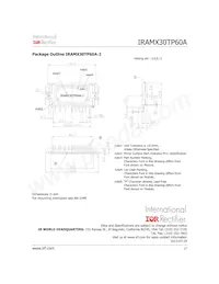 IRAMX30TP60A-2 Datasheet Page 17