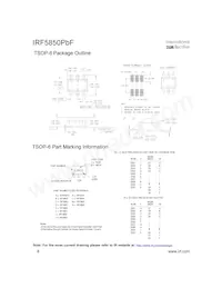 IRF5850TRPBF Datasheet Page 8
