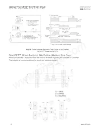 IRF6702M2DTRPBF數據表 頁面 8