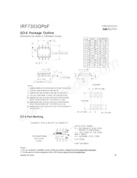 IRF7303QTRPBF Datasheet Page 8