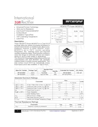 IRF7307QTRPBF Datasheet Cover