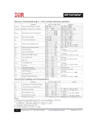 IRF7307QTRPBF Datasheet Page 2