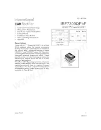 IRF7309QTRPBF Datenblatt Cover