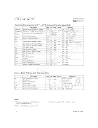 IRF7341QTRPBF Datenblatt Seite 2