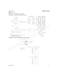 IRF7530TR Datasheet Page 7