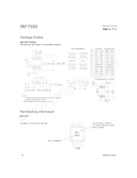 IRF7555TR Datasheet Page 6