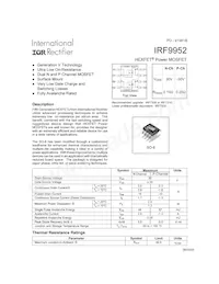 IRF9952TR Datasheet Cover