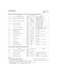 IRF9952TR Datasheet Page 2