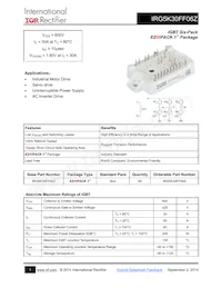 IRG5K30FF06Z數據表 封面