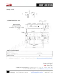 IRG5K400HF06B 데이터 시트 페이지 6