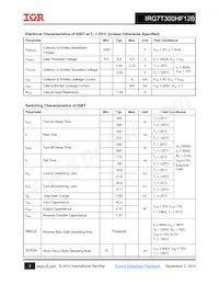 IRG7T300HF12B Datasheet Page 2