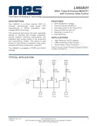 LN60A01ES-LF Datasheet Cover