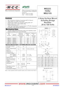 MB210S-TP Datasheet Copertura