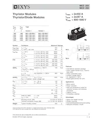 MCC250-12IO1 Datasheet Copertura