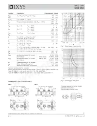 MCC250-12IO1 Datasheet Pagina 2