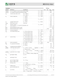 MCC312-14IO1 Datasheet Page 2